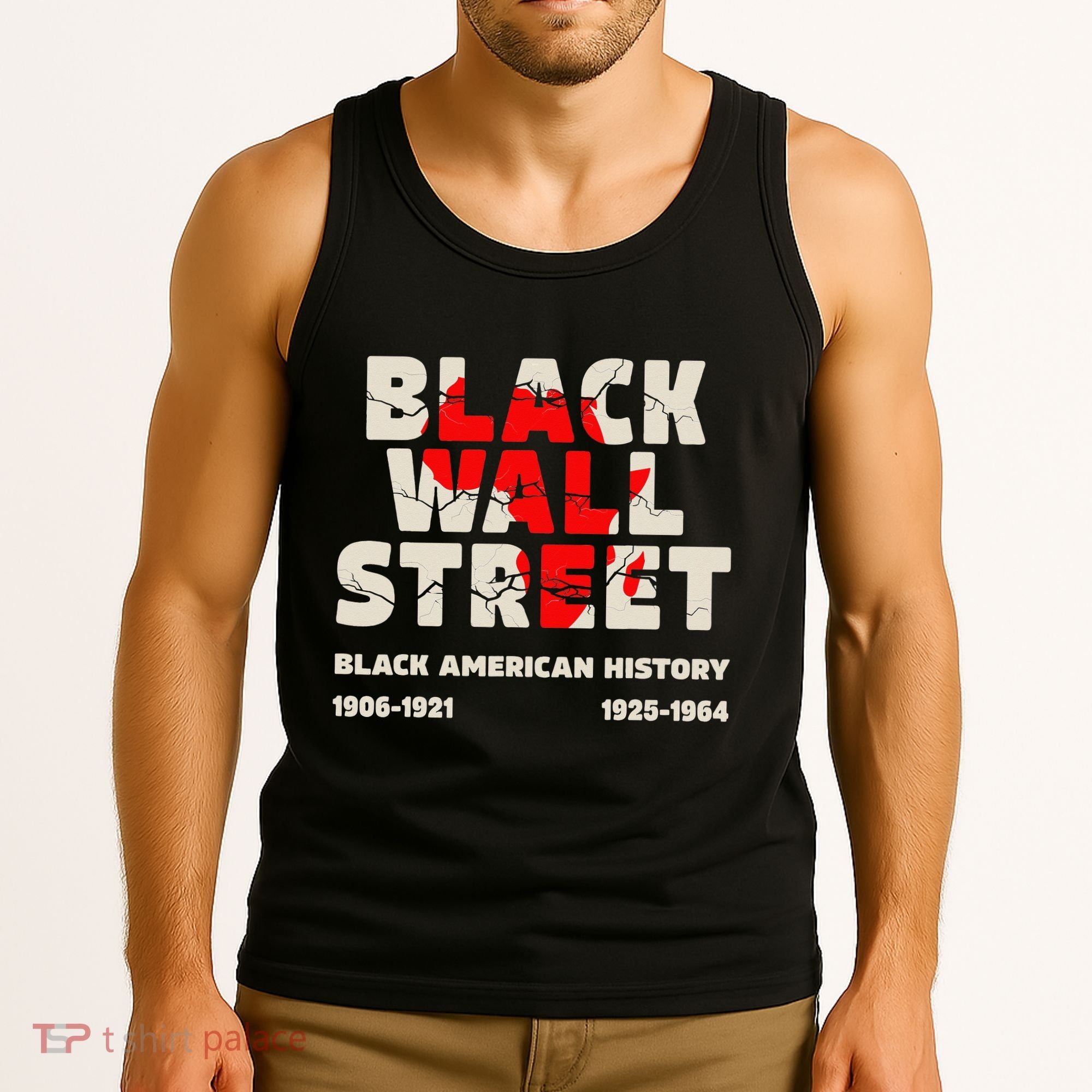 Black Wall Street Tulsa African Juneteenth Black Wall Street Tank Top