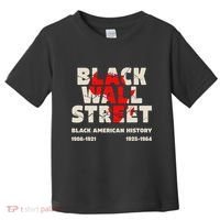 Black Wall Street Tulsa African Juneteenth Black Wall Street Toddler T-Shirt thumb 0