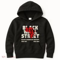 Black Wall Street Tulsa African Juneteenth Black Wall Street Kids Hoodie thumb 0