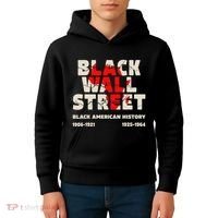 Black Wall Street Tulsa African Juneteenth Black Wall Street Kids Hoodie thumb 4
