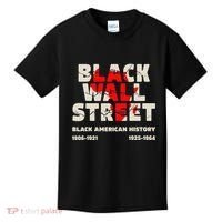 Black Wall Street Tulsa African Juneteenth Black Wall Street Kids T-Shirt thumb 0