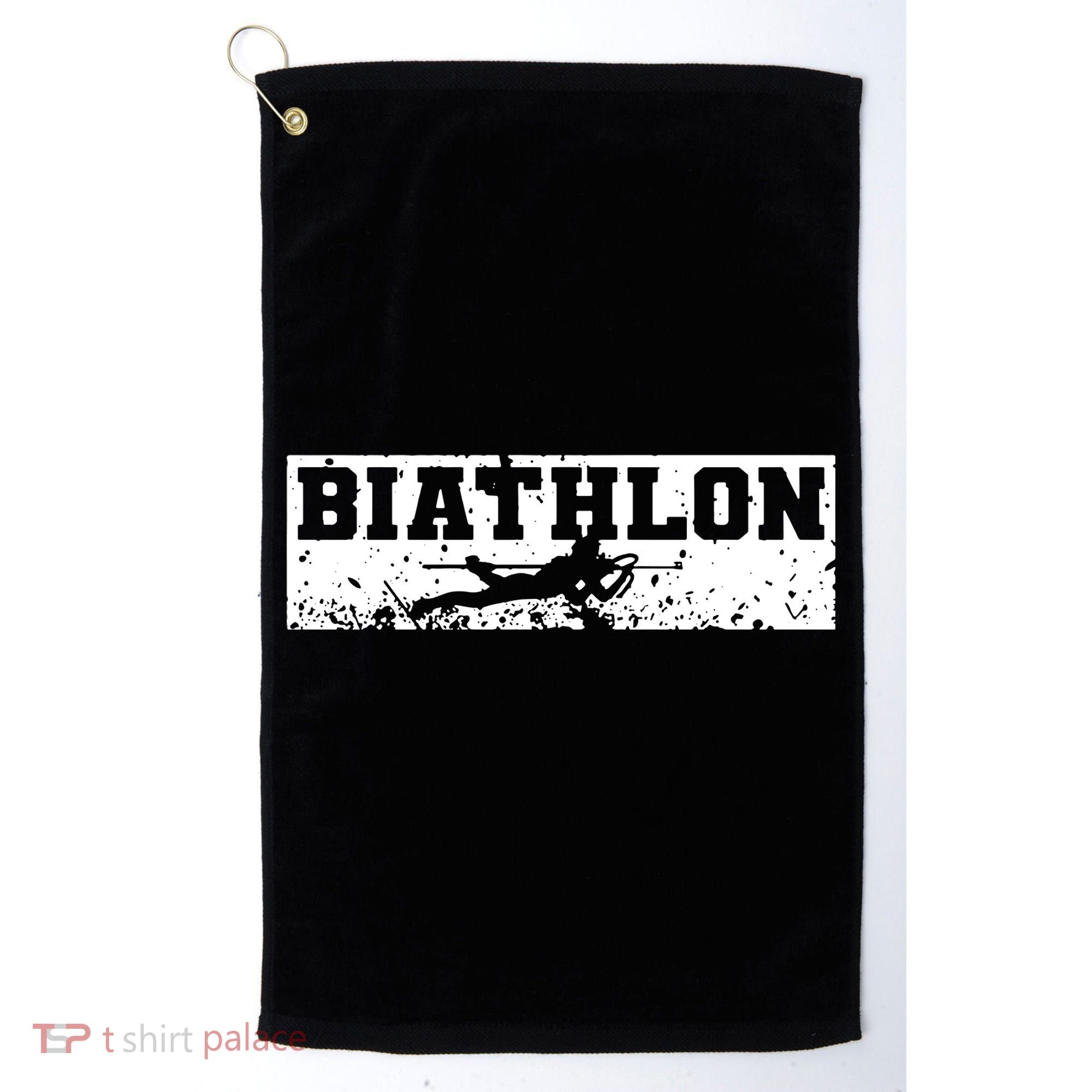 Biathlon Winter Sport Golf Towel