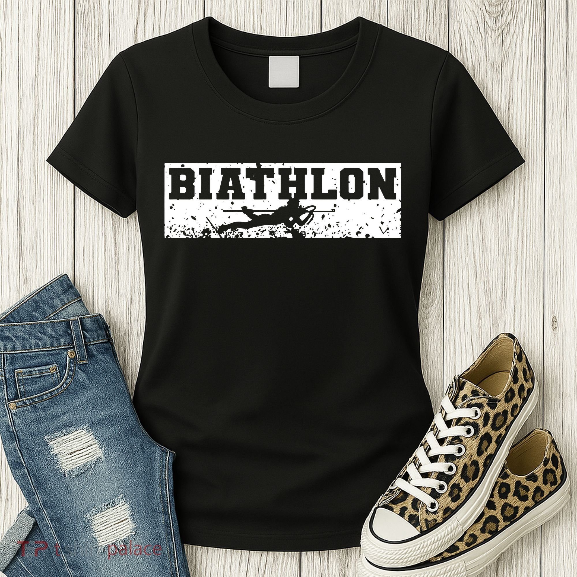 Biathlon Winter Sport Women's T-Shirt