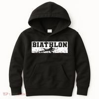 Biathlon Winter Sport Kids Hoodie thumb 0
