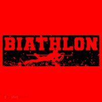 Biathlon Winter Sport Santa Hat thumb 1