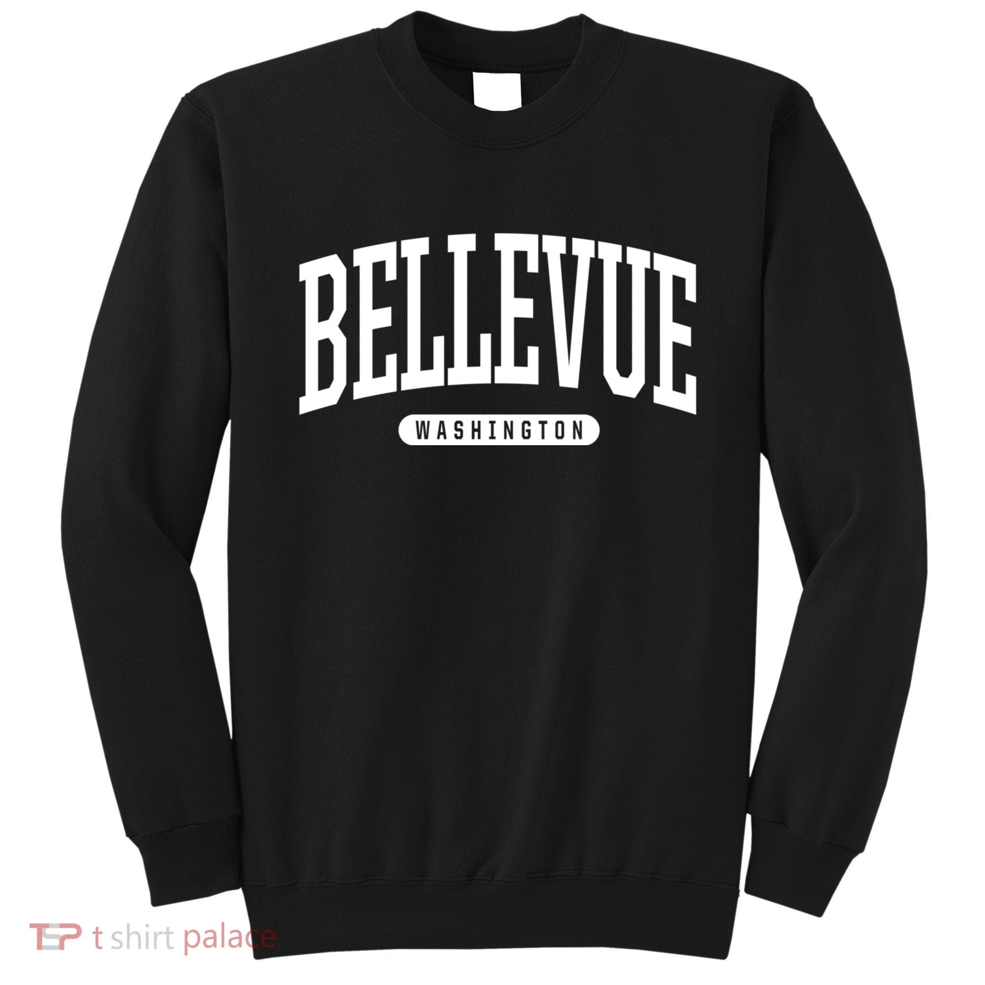 Bellevue Washington Souvenirs College Style Bellevue Washington Souvenir Gift Sweatshirt