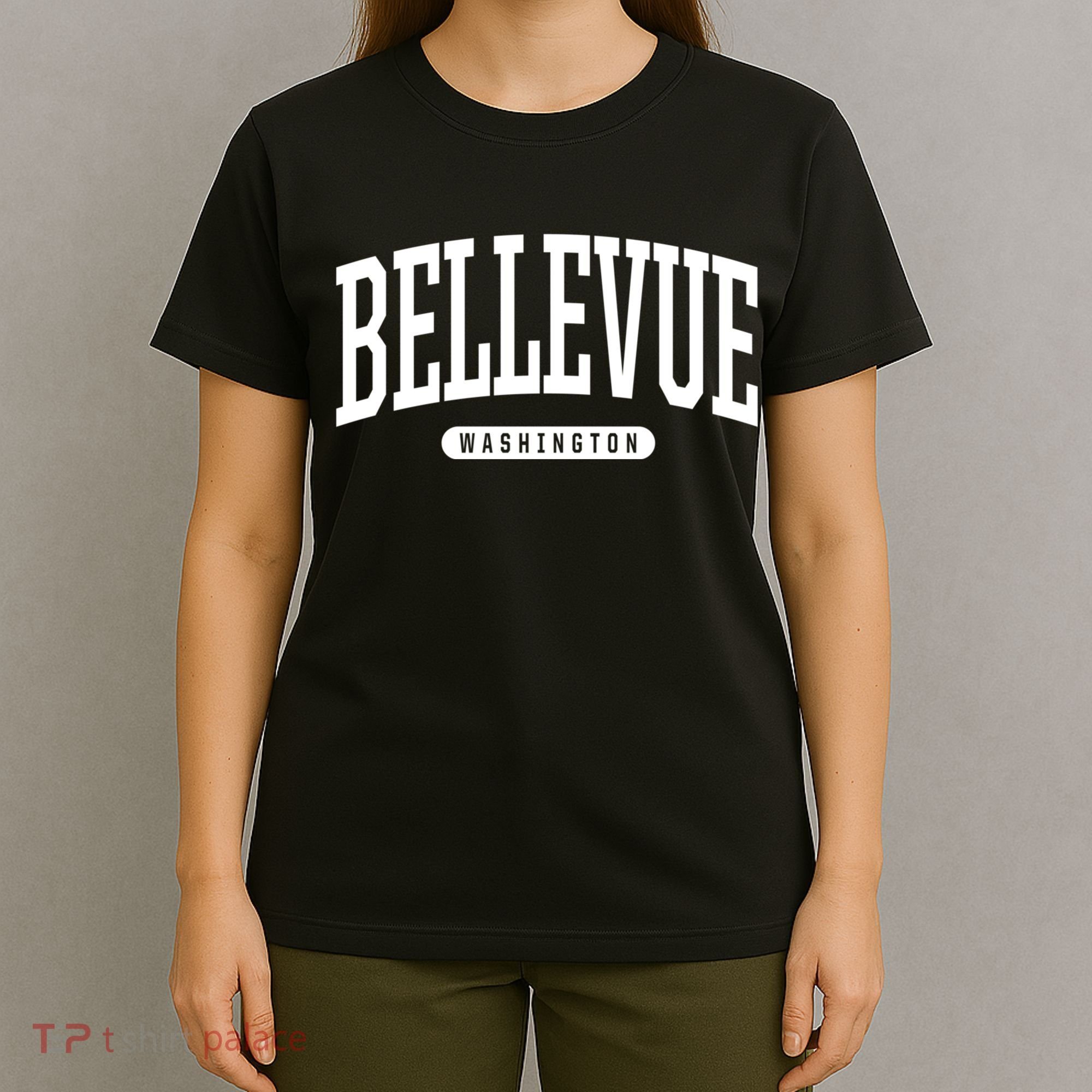 Bellevue Washington Souvenirs College Style Bellevue Washington Souvenir Gift T-Shirt