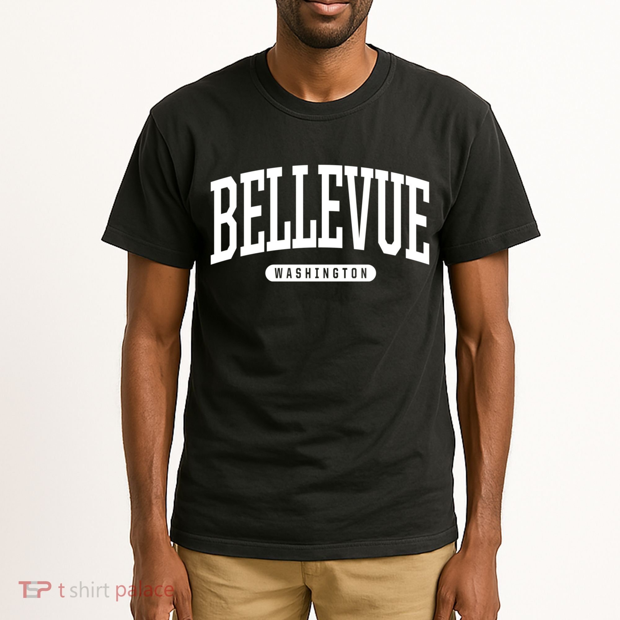 Bellevue Washington Souvenirs College Style Bellevue Washington Souvenir Gift Tall T-Shirt