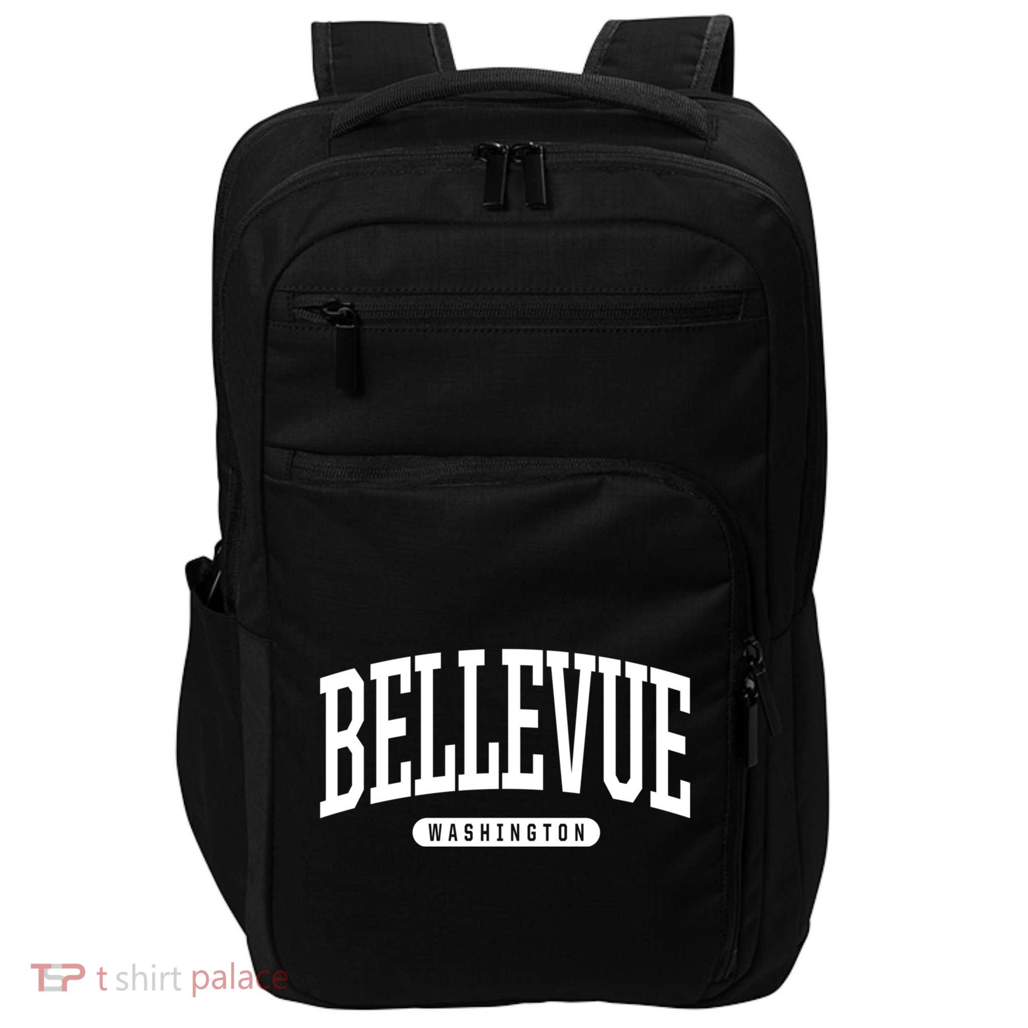 Bellevue Washington Souvenirs College Style Bellevue Washington Souvenir Gift Impact Tech Backpack
