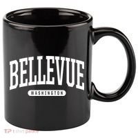 Bellevue Washington Souvenirs College Style Bellevue Washington Souvenir Gift 11oz C Handle Ceramic Mug thumb 0