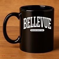 Bellevue Washington Souvenirs College Style Bellevue Washington Souvenir Gift 11oz C Handle Ceramic Mug thumb 4
