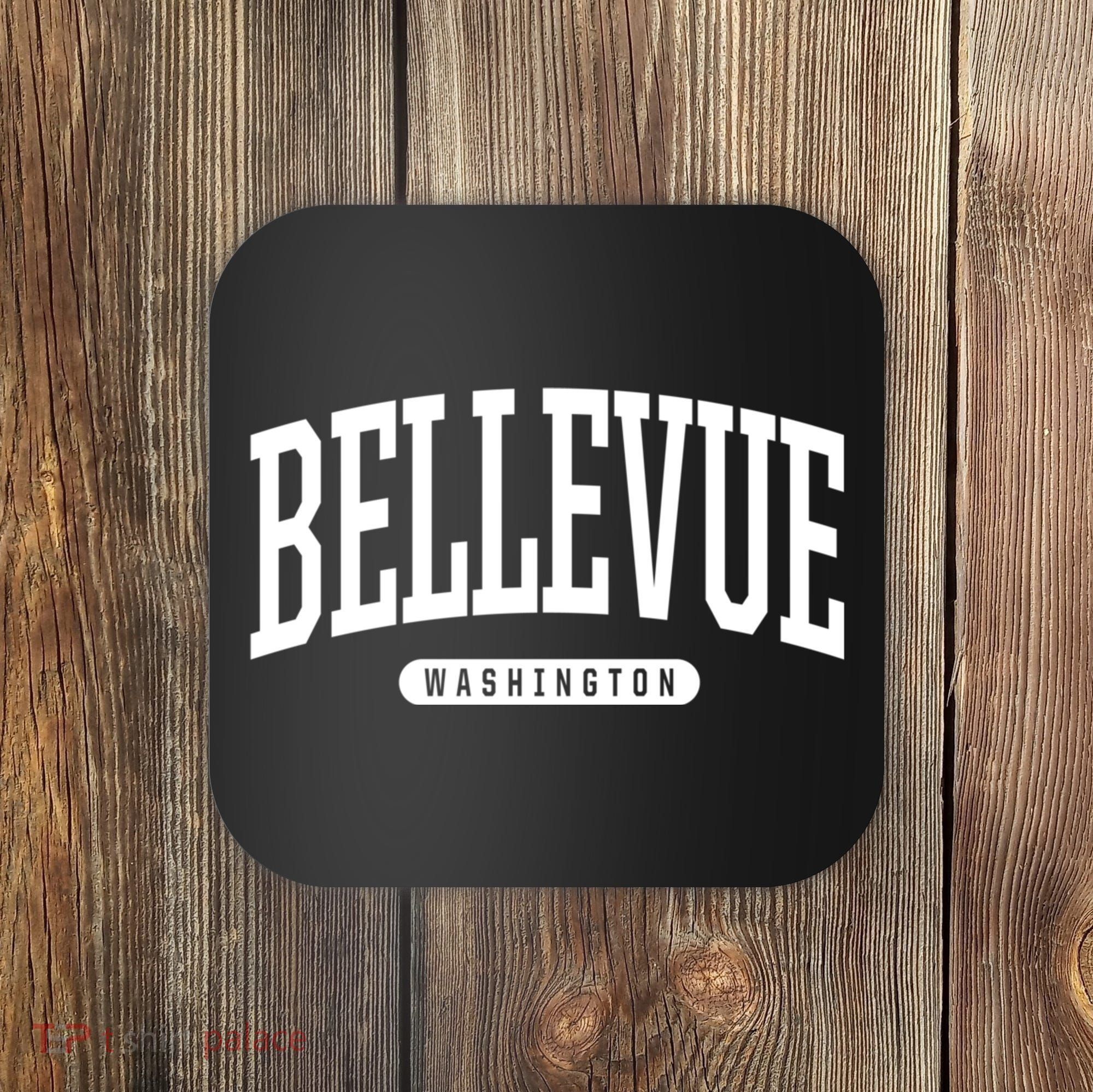 Bellevue Washington Souvenirs College Style Bellevue Washington Souvenir Gift Coaster