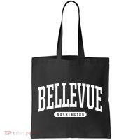 Bellevue Washington Souvenirs College Style Bellevue Washington Souvenir Gift Tote Bag thumb 0