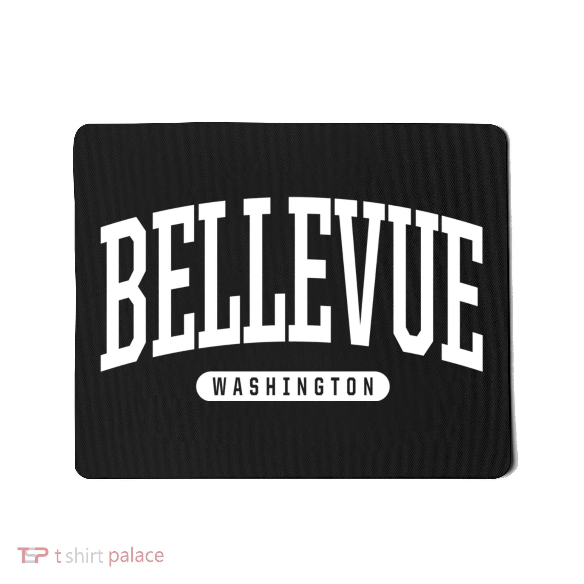 Bellevue Washington Souvenirs College Style Bellevue Washington Souvenir Gift Mousepad