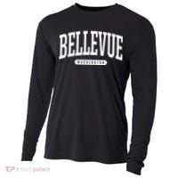 Bellevue Washington Souvenirs College Style Bellevue Washington Souvenir Gift Cooling Performance Long Sleeve Crew thumb 0