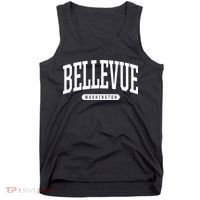 Bellevue Washington Souvenirs College Style Bellevue Washington Souvenir Gift Tank Top thumb 0