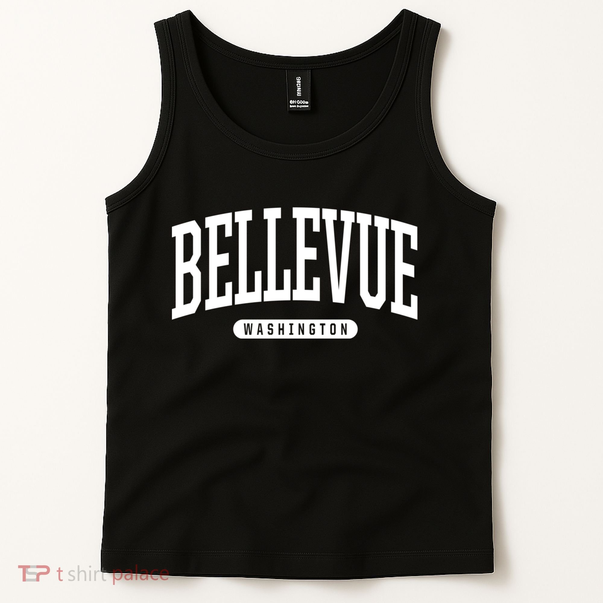 Bellevue Washington Souvenirs College Style Bellevue Washington Souvenir Gift Tank Top