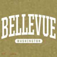 Bellevue Washington Souvenirs College Style Bellevue Washington Souvenir Gift Garment-Dyed Women's Muscle Tee thumb 6