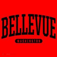 Bellevue Washington Souvenirs College Style Bellevue Washington Souvenir Gift Santa Hat thumb 1