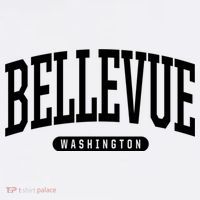 Bellevue Washington Souvenirs College Style Bellevue Washington Souvenir Gift Garment-Dyed Sweatshirt thumb 2