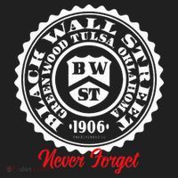 Black Wall Street Seal Greenwood Tulsa Oklahoma Never Forget Women's Sweatshirt thumb 2
