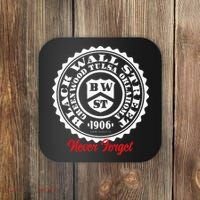Black Wall Street Seal Greenwood Tulsa Oklahoma Never Forget Coaster thumb 0