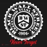 Black Wall Street Seal Greenwood Tulsa Oklahoma Never Forget Baby Bodysuit thumb 2