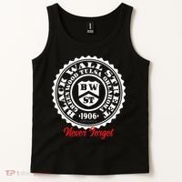 Black Wall Street Seal Greenwood Tulsa Oklahoma Never Forget Tank Top thumb 2