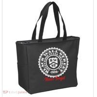 Black Wall Street Seal Greenwood Tulsa Oklahoma Never Forget Tote Bag thumb 2
