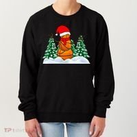 Basketball Winter Snowman Santa Women's Sweatshirt thumb 0