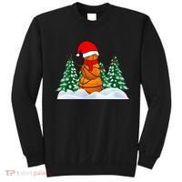 Basketball Winter Snowman Santa Sweatshirt thumb 0