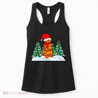 Basketball Winter Snowman Santa Women's Tank Top thumb 0