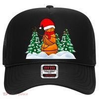 Basketball Winter Snowman Santa Hat thumb 0