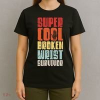 Broken Wrist Survivor Hand Injury Recovery Arm Surgery Gift T-Shirt thumb 4