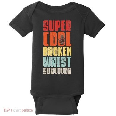 Broken Wrist Survivor Hand Injury Recovery Arm Surgery Gift Baby Bodysuit