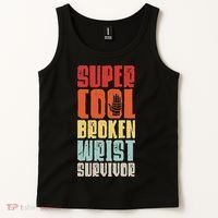 Broken Wrist Survivor Hand Injury Recovery Arm Surgery Gift Tank Top thumb 2