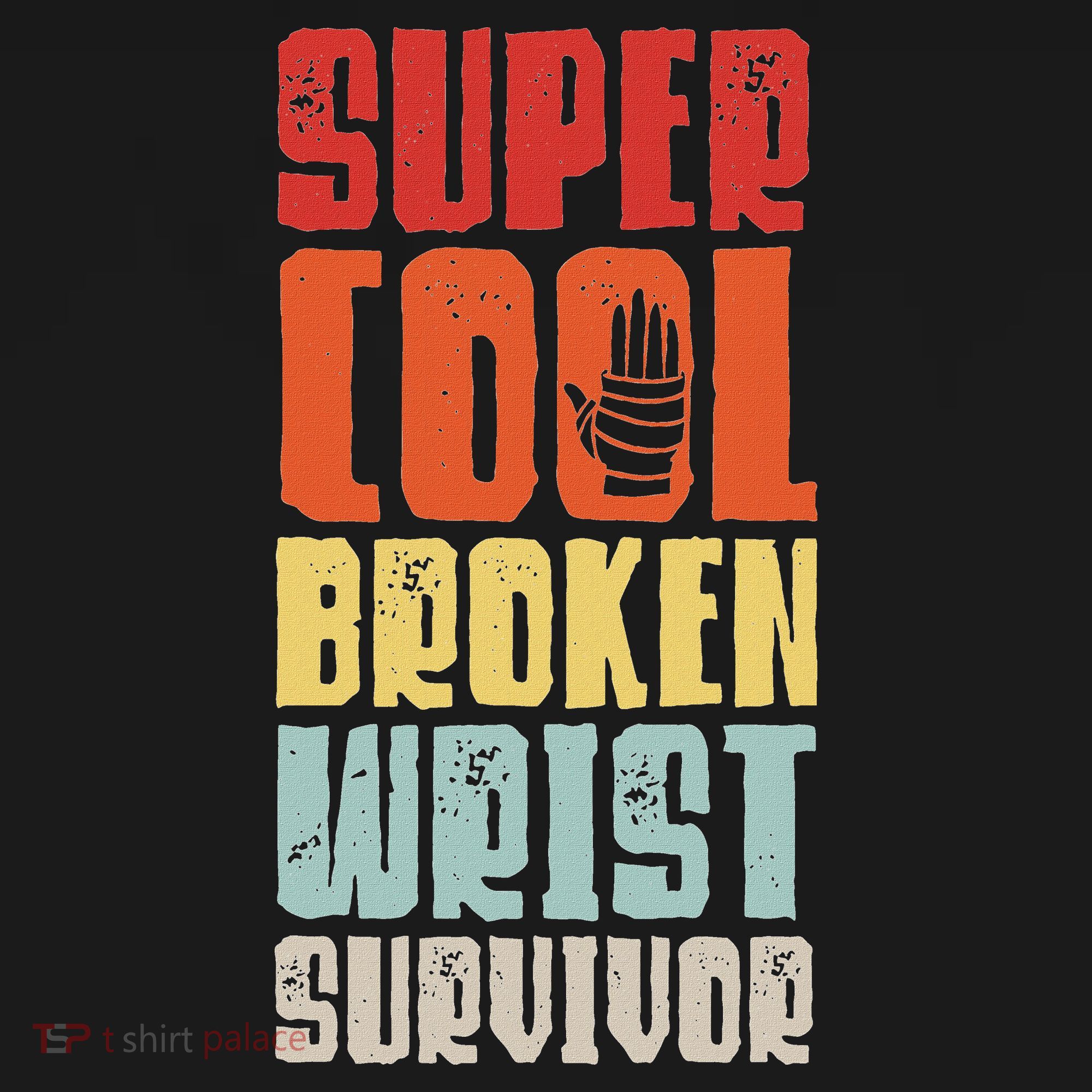 Broken Wrist Survivor Hand Injury Recovery Arm Surgery Gift Kids T-Shirt
