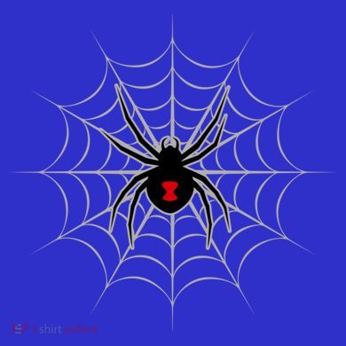 Black Widow Spider Cobweb Spooky Gift Tank Top