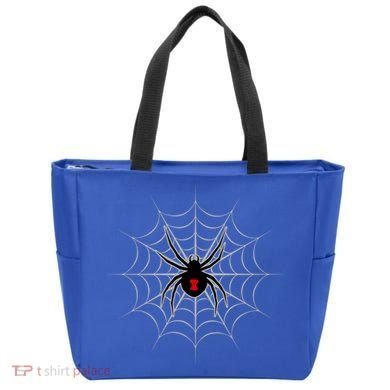 Black Widow Spider Cobweb Spooky Gift Tote Bag