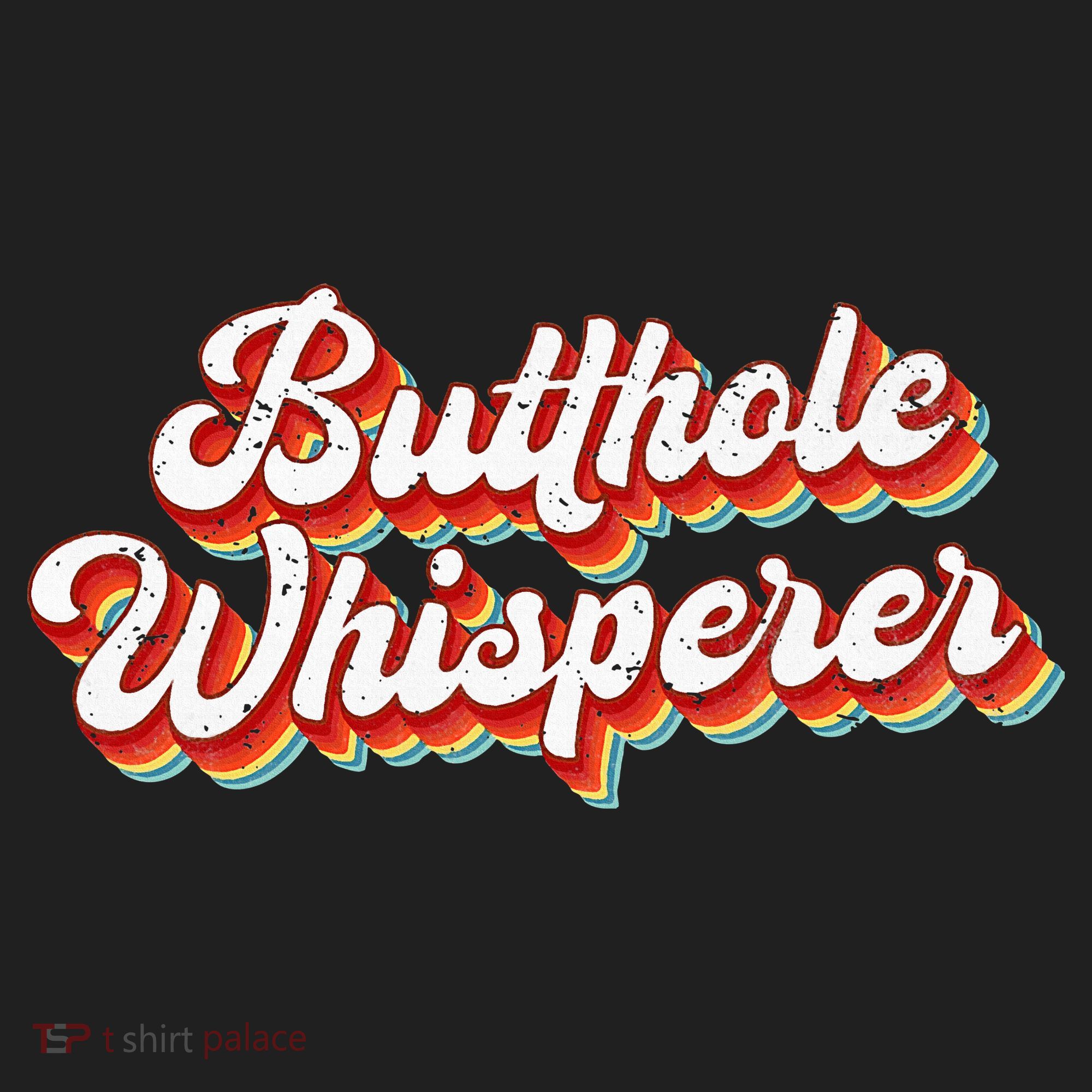 Butthole Whisperer Sarcastic Jokes Retro Tumbler