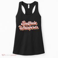 Butthole Whisperer Sarcastic Jokes Retro Women's Tank Top thumb 0
