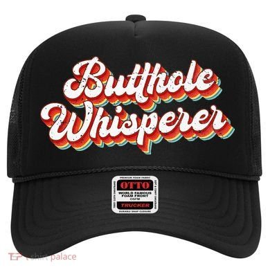 Butthole Whisperer Sarcastic Jokes Retro Hat
