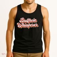 Butthole Whisperer Sarcastic Jokes Retro Tank Top thumb 3