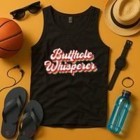 Butthole Whisperer Sarcastic Jokes Retro Tank Top thumb 4