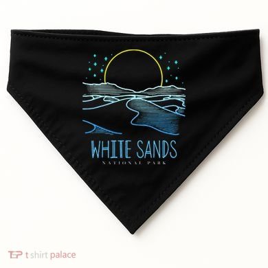 Best White Sands National Park Hike USA-Made Doggie Bandana