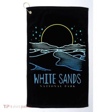 Best White Sands National Park Hike Golf Towel