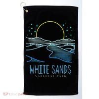 Best White Sands National Park Hike Golf Towel thumb 0