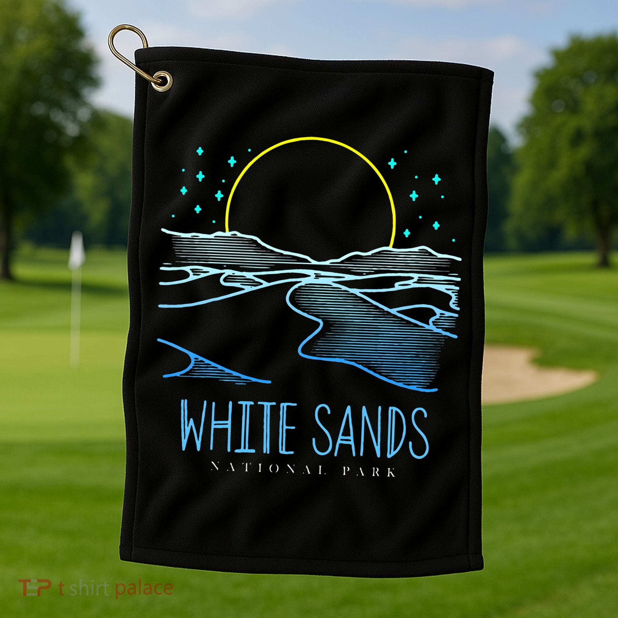 Best White Sands National Park Hike Golf Towel