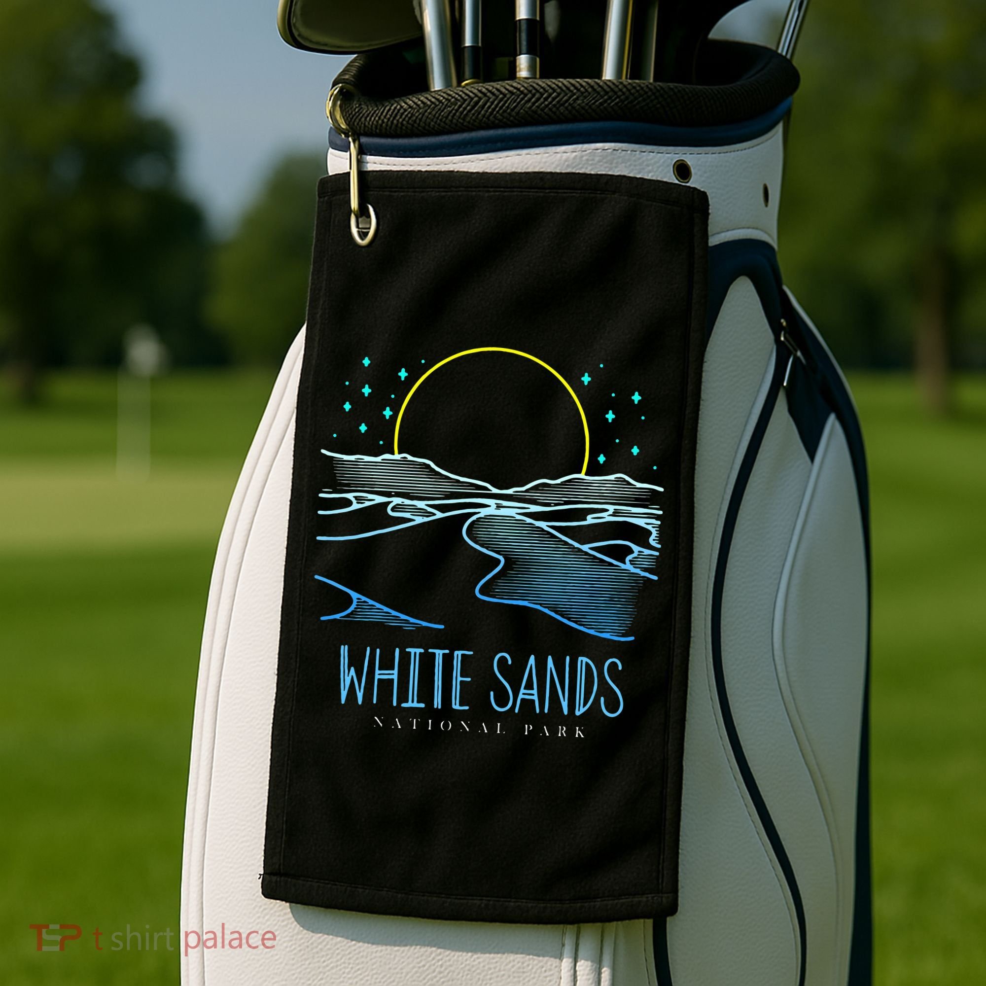 Best White Sands National Park Hike Golf Towel