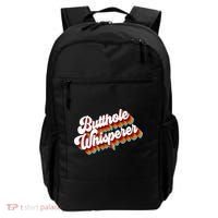 Butthole Whisperer Sarcastic Jokes Retro Backpack thumb 0